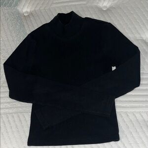 Abercrombie long sleeve ribbed, mock neck top